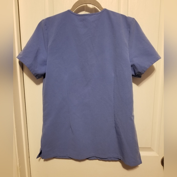 Figs Scrub Top Technical Collection Color Baby Blue Size S - Picture 2 of 5